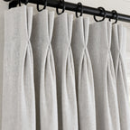 Alex 100% Blackout Linen Look Curtains