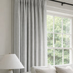 Alex 100% Blackout Linen Look Curtains