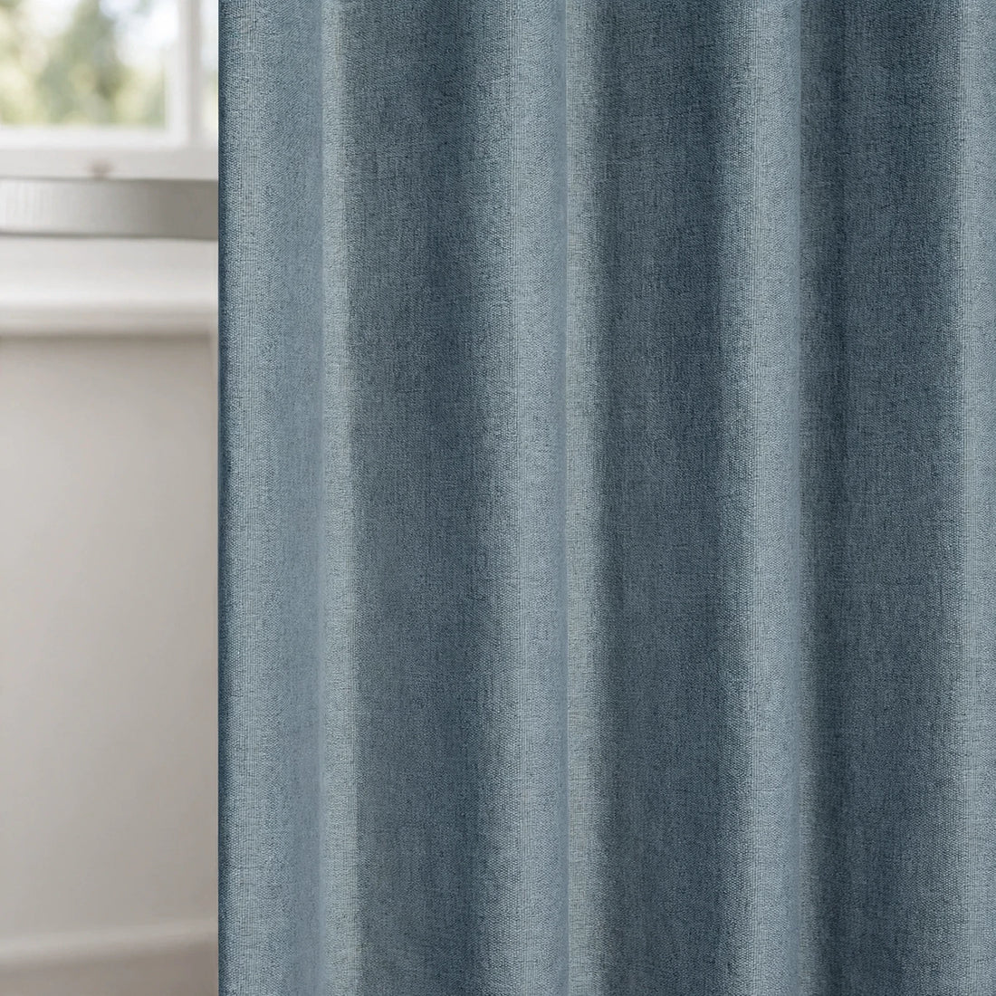 Alex 100% Blackout Linen Look Curtains