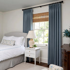 Alex 100% Blackout Linen Look Curtains