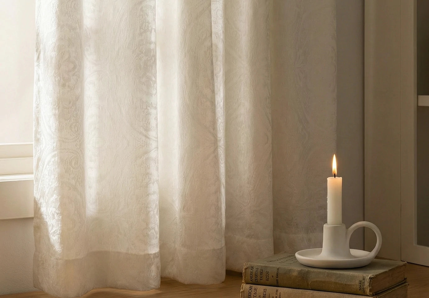 Ashley Curtains Euro jacquard