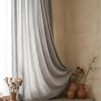 Ashley Cotton Semi Sheer Curtains