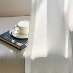 Ayla Weave Extra Long Sheer Curtains