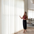 Ayla Weave Extra Long Sheer Curtains