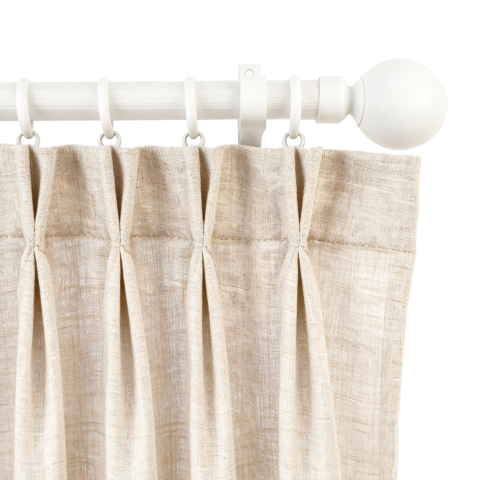 White curtain rod- effect diagram