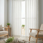 Blair Striped Semi Sheer Curtains