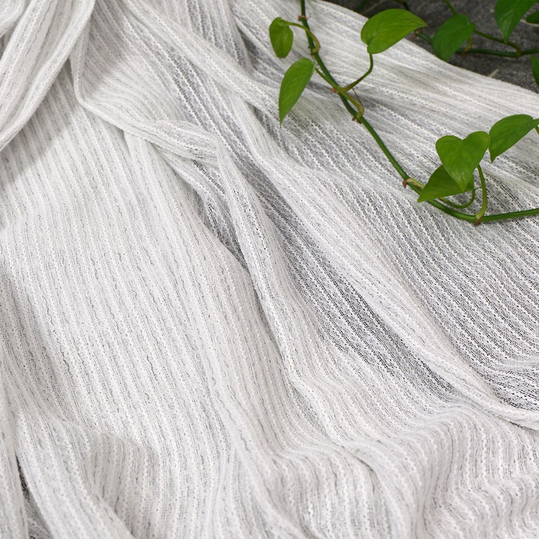 Blair Striped Semi Sheer Curtains