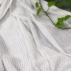 Blair Striped Semi Sheer Curtains