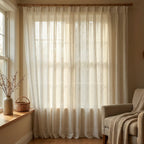 Blair Striped Semi Sheer Curtains
