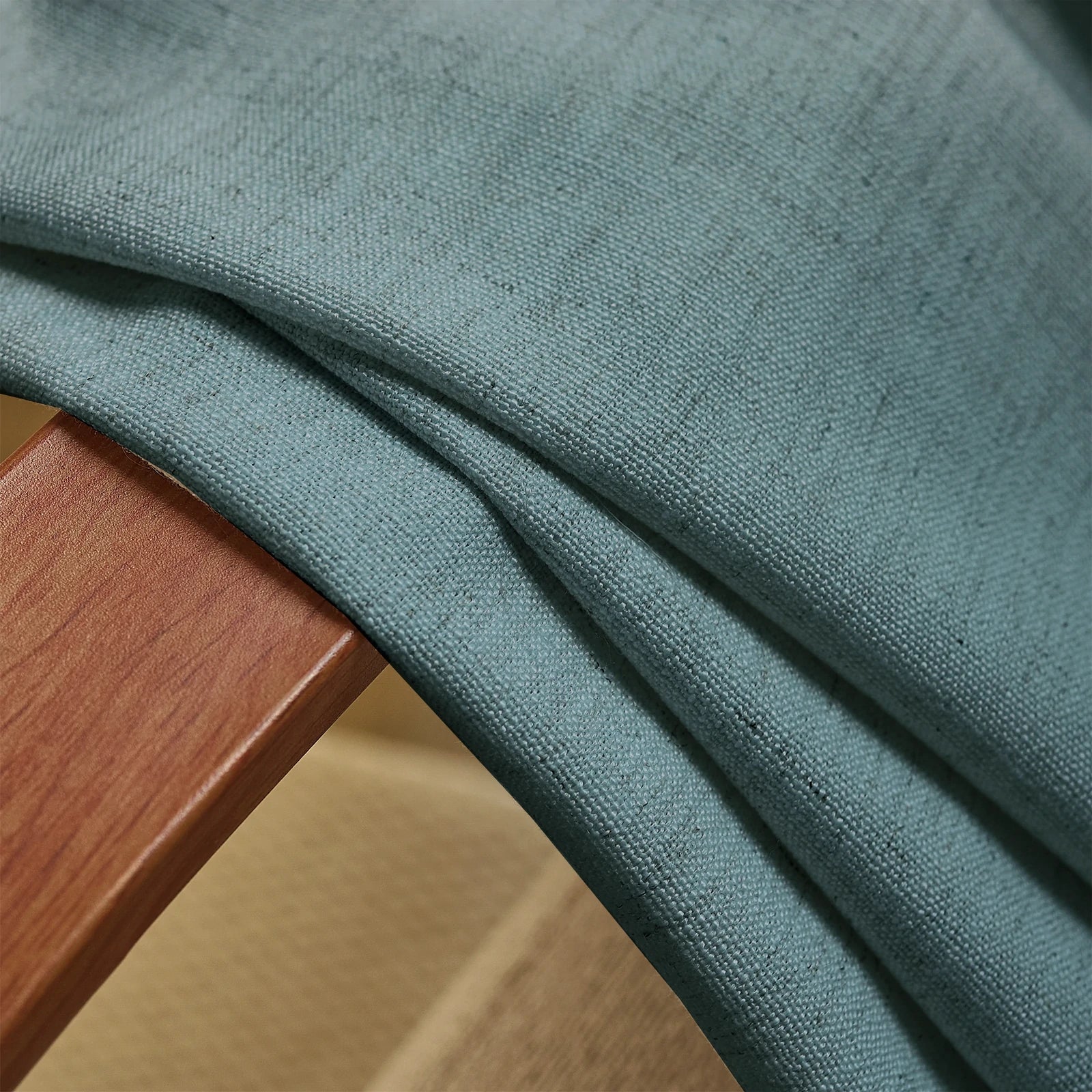 Jasper Linen Blend Cafe Curtains