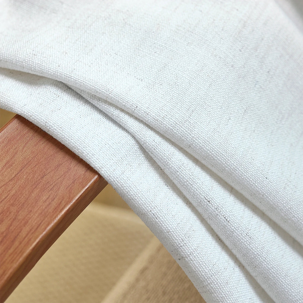 Jasper Linen Blend Cafe Curtains