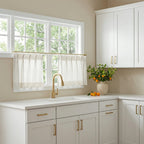 Jasper Linen Blend Cafe Curtains