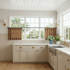 Jasper Linen Blend Cafe Curtains