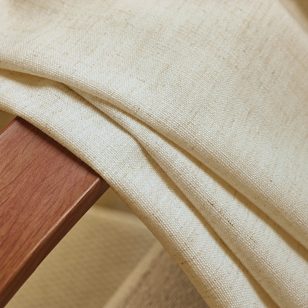 Jasper Linen Blend Cafe Curtains