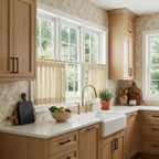 Jasper Linen Blend Cafe Curtains