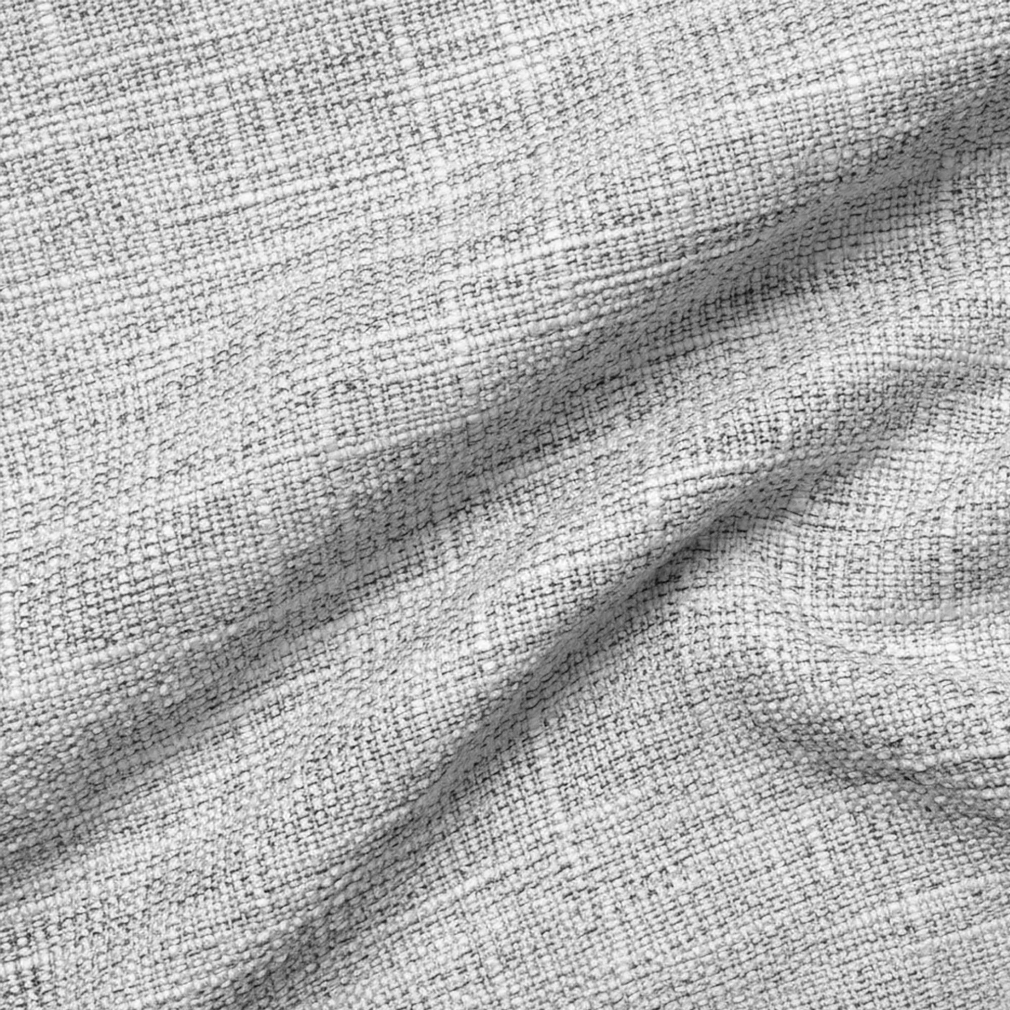 Caleb Custom Curtains Creamy Gray Fabric