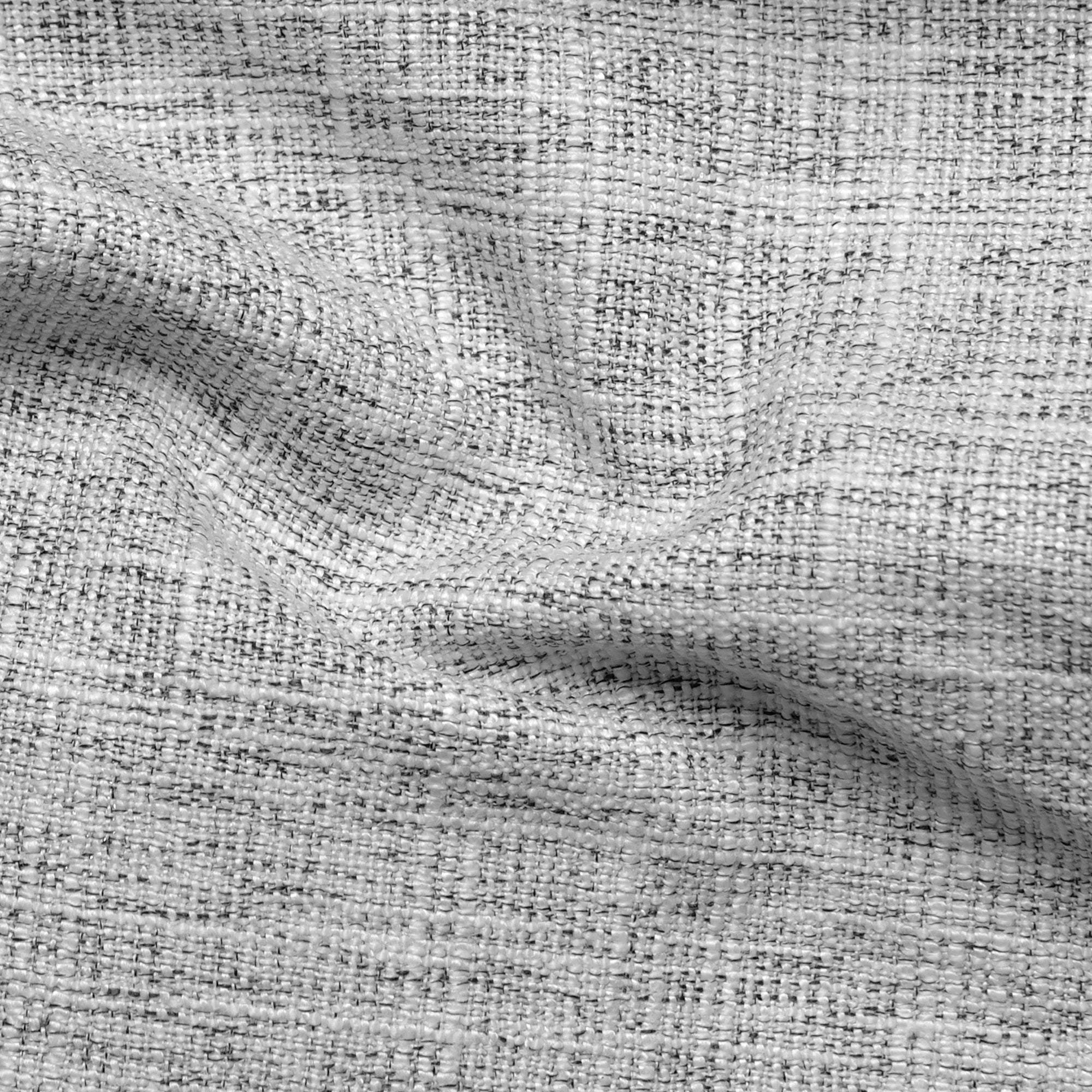 Caleb Custom Curtains Creamy Gray Fabric Details