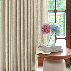 Caleb Custom Curtains Khaki Display