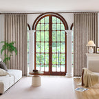 Caleb Custom Curtains Light Coffee