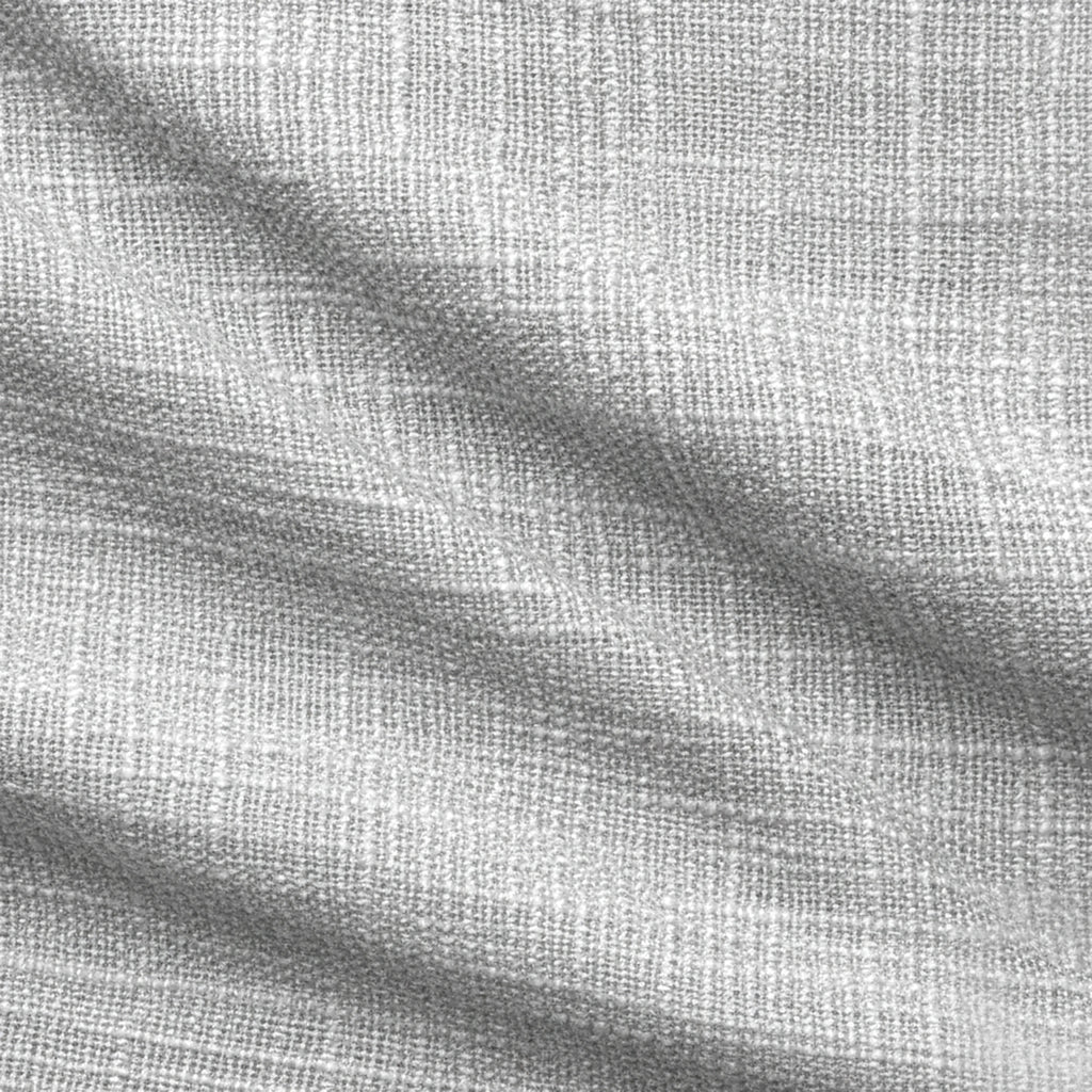 Caleb Custom Curtains Neutral Gray Fabric