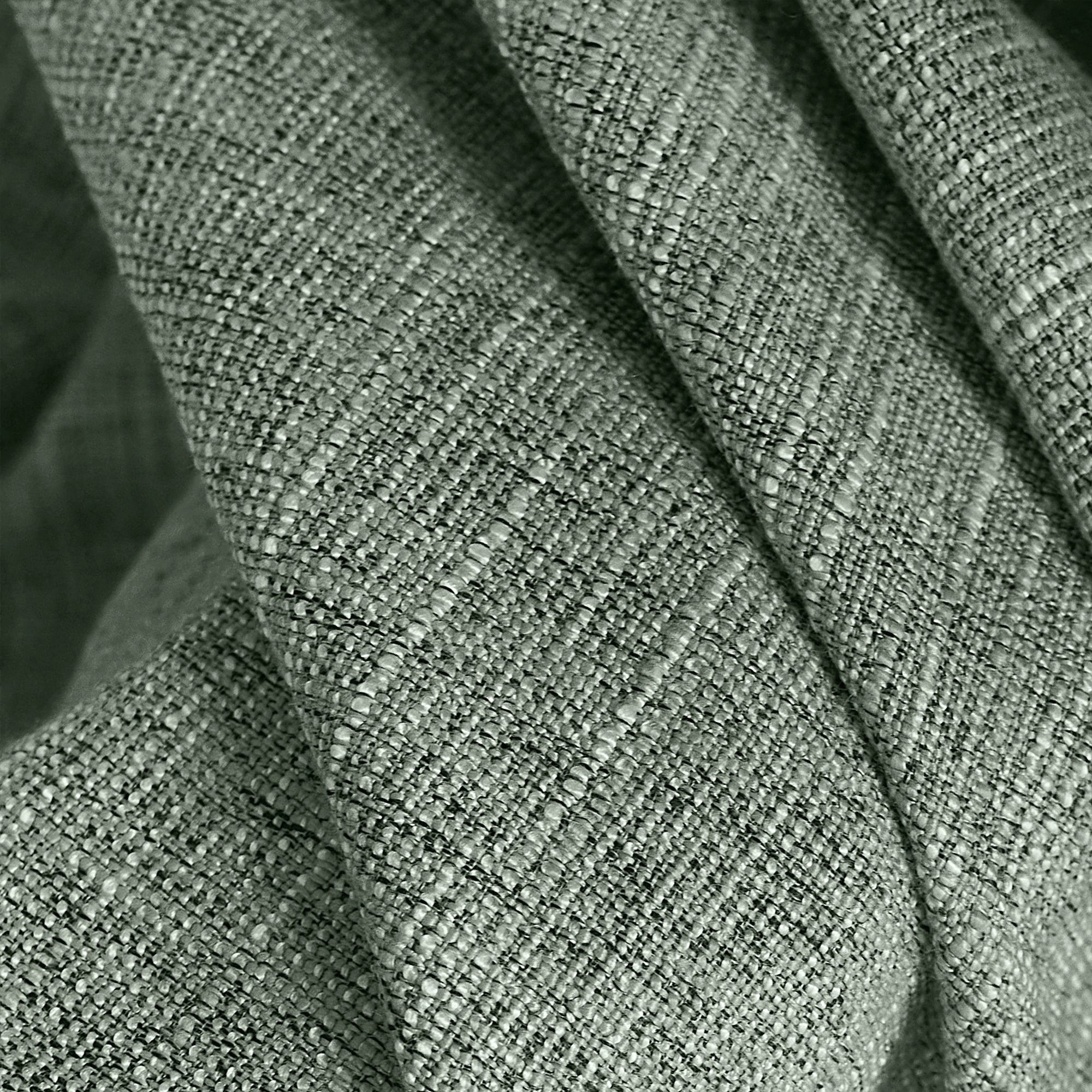 Caleb Custom Curtains Light Smoky Gray Fabric Details