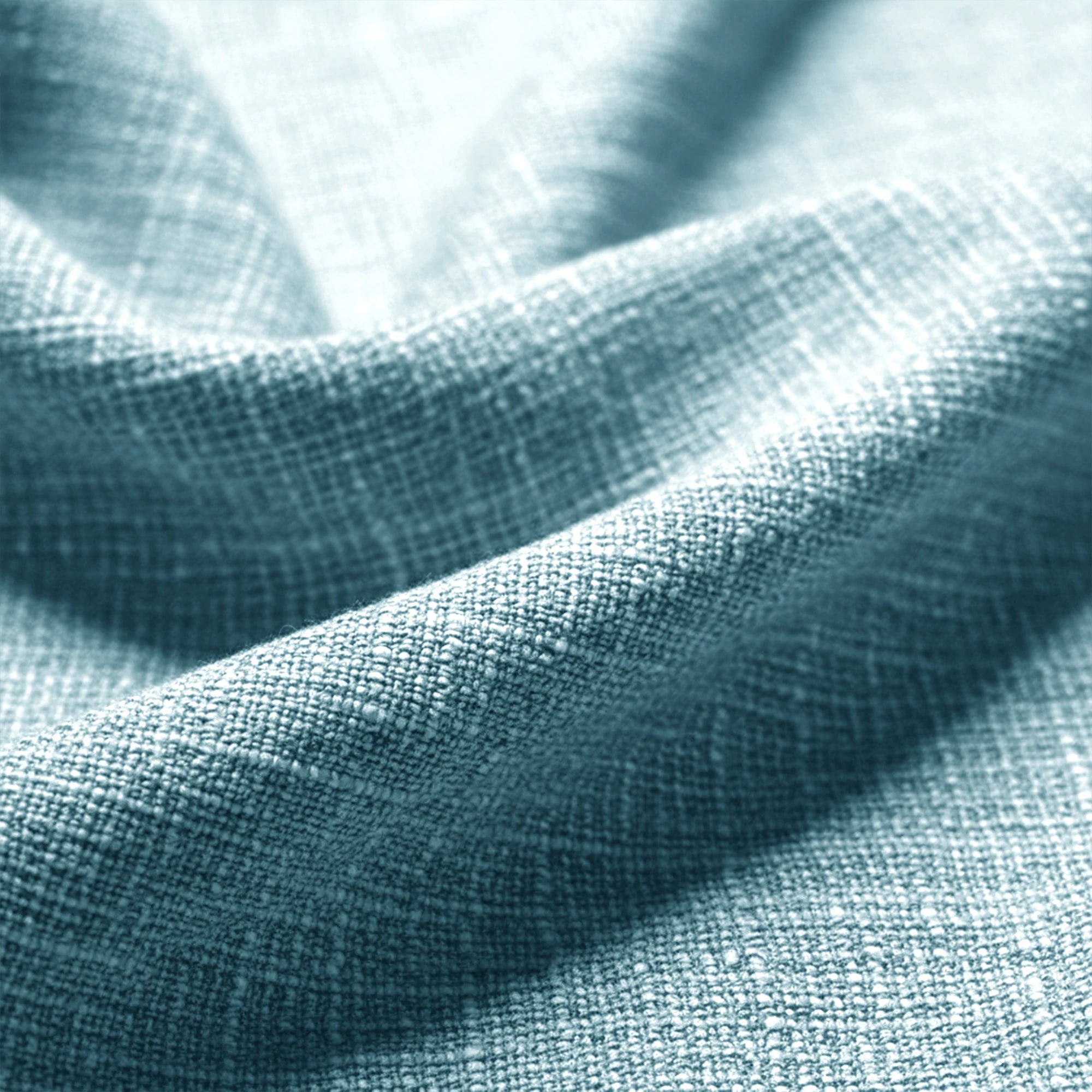 Caleb Custom Curtains Winter Blue Fabric