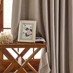 Declan Curtains Light Coffee Display