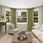 Declan Curtains Dark Pine Green