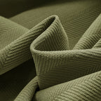 Declan Curtains Dark Pine Green Fabric Dispaly