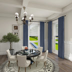 Declan Curtains Deep Slate Blue