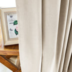 Declan Curtains Ivory Details