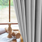 Declan Curtains Light Gray Details