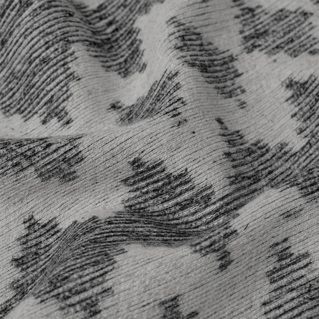 Dune Jacquard Wool-Linen Blend Curtains