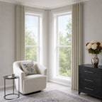 Gavin 100% Balckout Linen Look Curtains