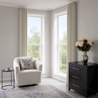 Gavin 100% Balckout Linen Look Curtains