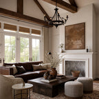 Gavin 100% Balckout Linen Look Curtains