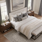 Gavin 100% Balckout Linen Look Curtains