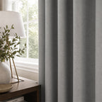 Gavin 100% Balckout Linen Look Curtains
