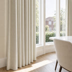 Gavin 100% Balckout Linen Look Curtains