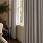 Gavin 100% Balckout Linen Look Curtains