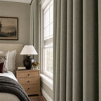 Gavin 100% Balckout Linen Look Curtains