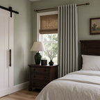 Gavin 100% Balckout Linen Look Curtains