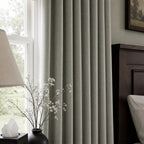 Gavin 100% Balckout Linen Look Curtains