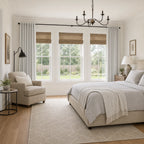 Gavin 100% Balckout Linen Look Curtains