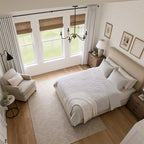Gavin 100% Balckout Linen Look Curtains