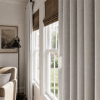 Gavin 100% Balckout Linen Look Curtains