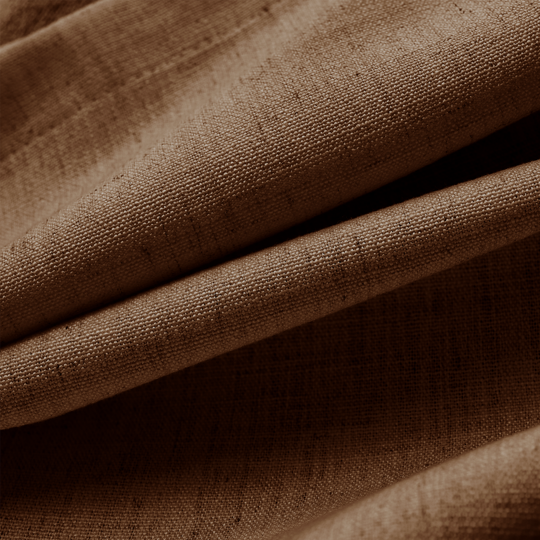 Jasper Curtains Rusty Brown Fabric Details