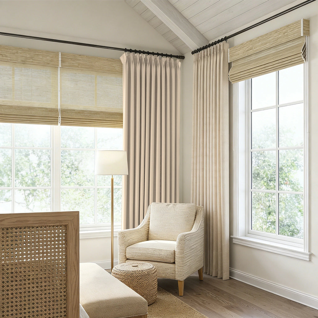 John Linen Texture Cotton Curtains