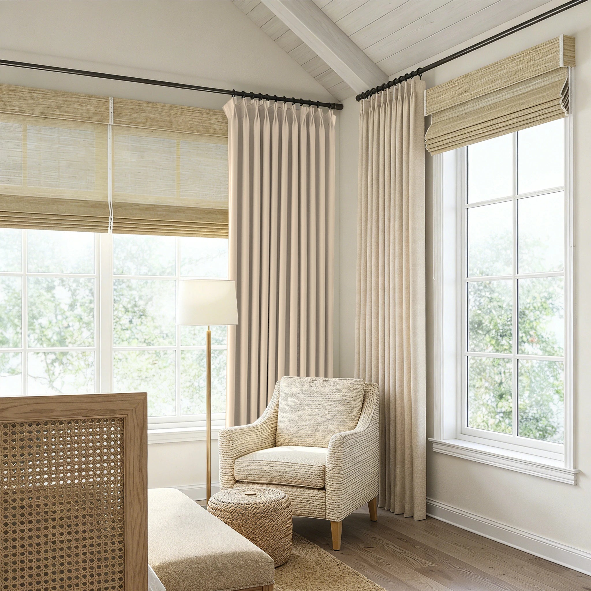 John Linen Texture Cotton Curtains