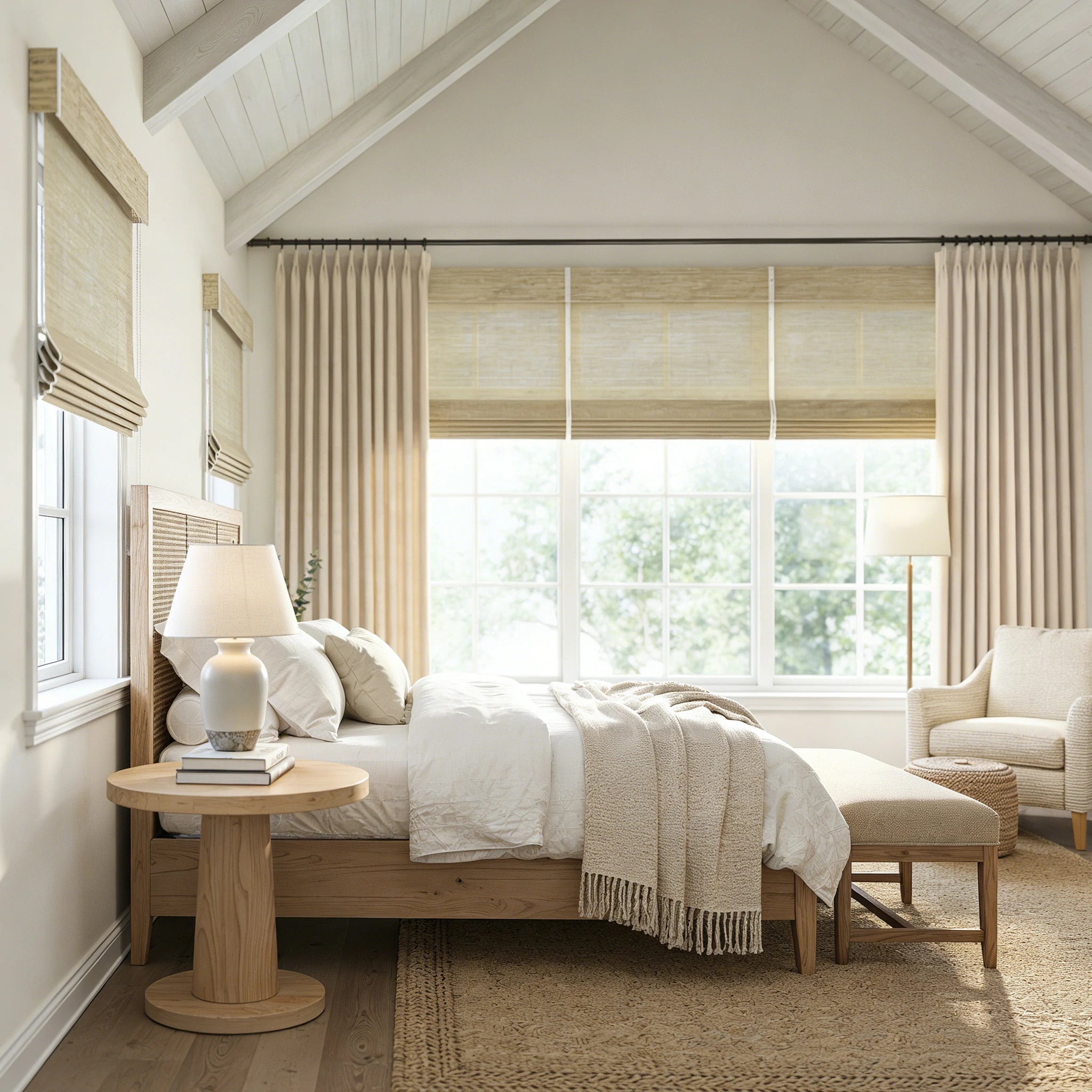 John Linen Texture Cotton Curtains